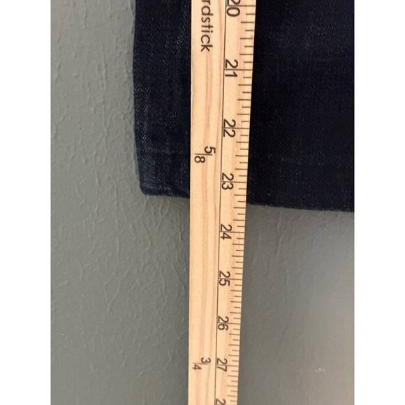 Rock & Republic Women's 10 Bernie Bootcut Dark Wash Distressed - Picture 5 of 14